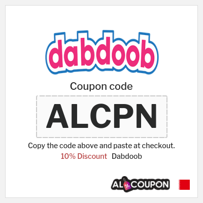 Coupon for Dabdoob (ALCPN) 10% Discount