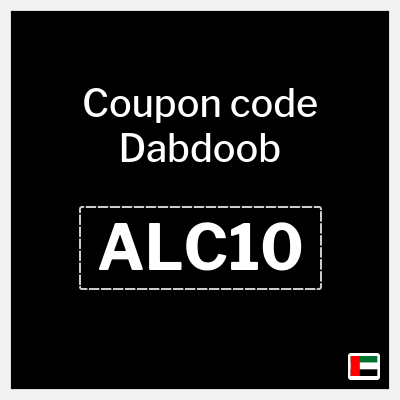 Coupon for Dabdoob (ALC10) 10% OFF