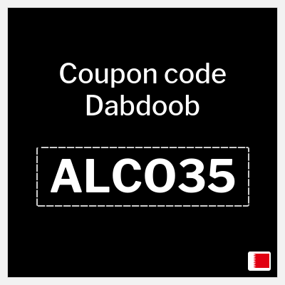 Coupon for Dabdoob (ALCO35) 15% OFF