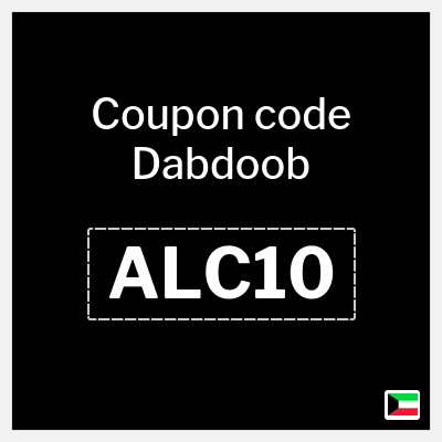 Coupon for Dabdoob (ALC10) Up to 45% + Extra coupon