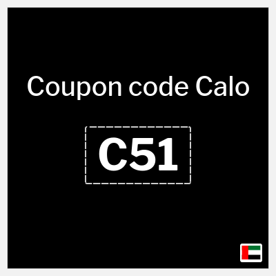 Calo Coupon (C51) Calo discount code UAE
