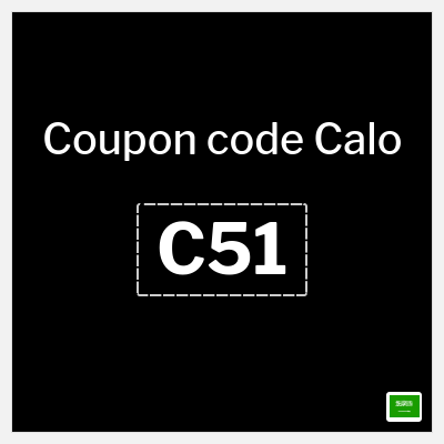 Calo Coupon (C51) Calo discount code KSA