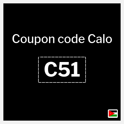 Calo Coupon (C51) Calo discount code Jordan