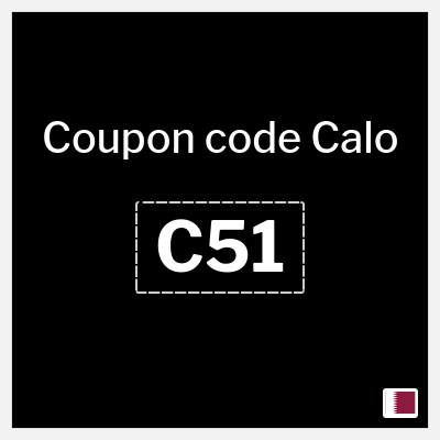 Calo Coupon (C51) Calo discount code Qatar