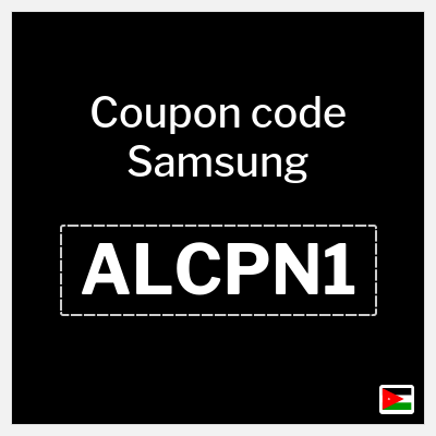 Samsung Coupon (ALCPN1) Samsung Promotion Code Jordan