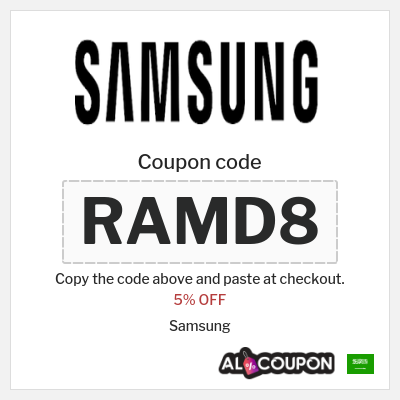 Samsung Coupon (RAMD8) Sumsung Discount Code sa