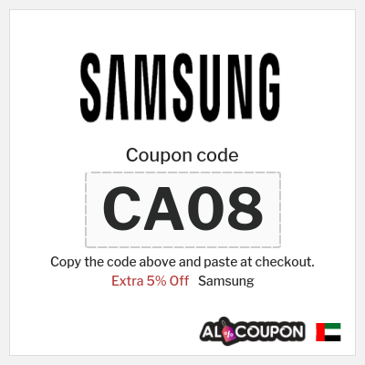Samsung Coupon (CA08) Samsung Promotion Code UAE