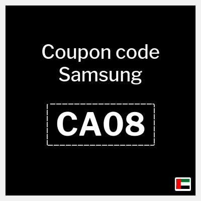Samsung Coupon (CA08) Samsung Promotion Code UAE