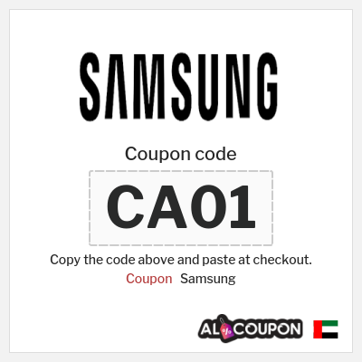 Samsung Coupon (CA01) Samsung Sitewide Discount Promo Code