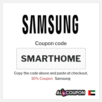 Samsung Coupon (SMARTHOME) Samsung Sitewide Discount Promo Code