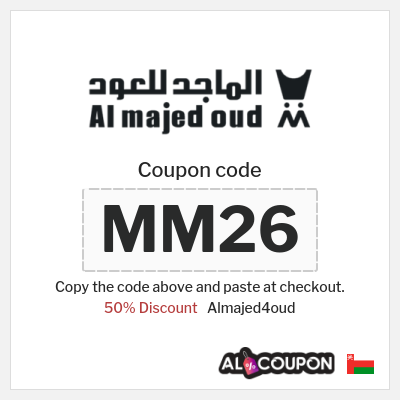 Coupon discount code for Almajed4oud Up to 50% OFF