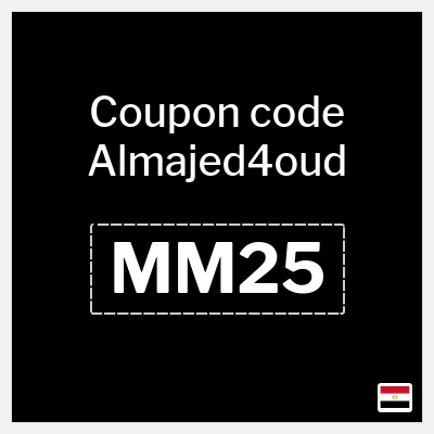 Coupon discount code for Almajed4oud Exclusive 50% Coupons & Offers