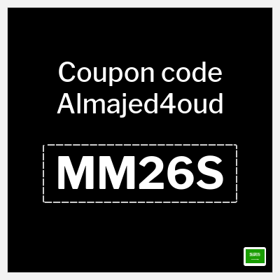 Almajed4oud Coupon (MM26S) Al Majed for Oud discount code