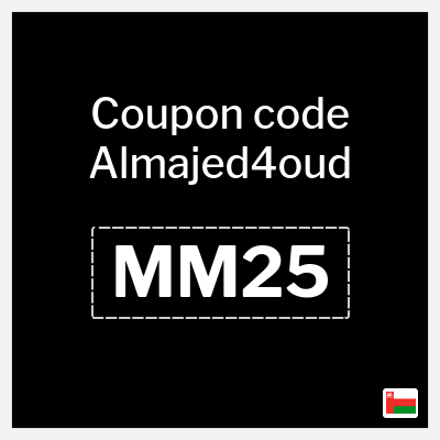 Almajed4oud Coupon (MM25) Al Majed for Oud Discount Code