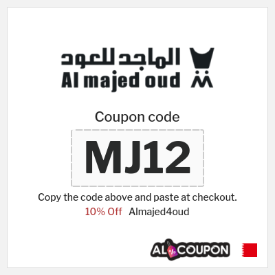 Coupon for Almajed4oud (MJ19) 10% Off