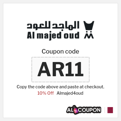 Coupon for Almajed4oud (AR11) 10% Off