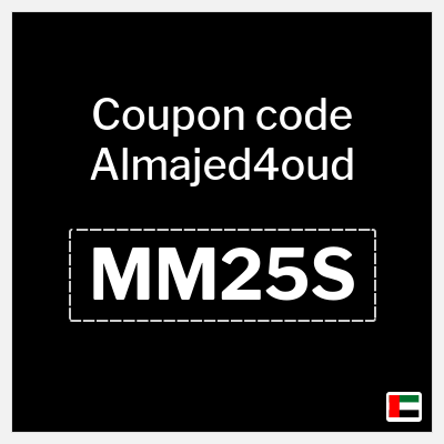 Coupon for Almajed4oud (MM25S) 10% Off