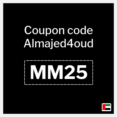 Almajed4oud Coupon (MM25) Al Majed for Oud discount code 2025