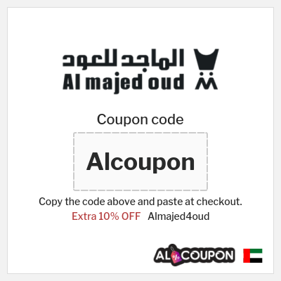 Coupon for Almajed4oud (Alcoupon) Extra 10% OFF