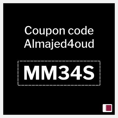 Coupon for Almajed4oud (MM34S) Extra 10% OFF