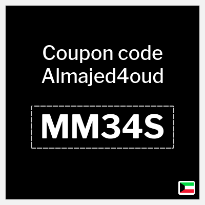 Coupon for Almajed4oud (MM34S) Extra 10% OFF