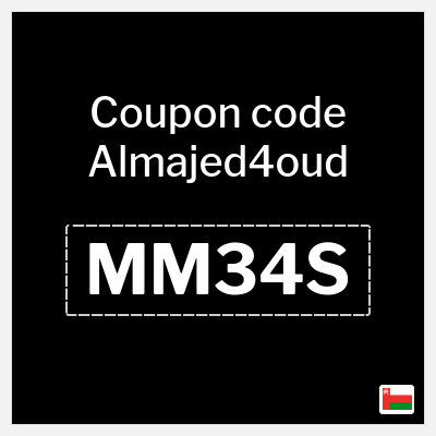Coupon for Almajed4oud (MM34S) Extra 10% OFF