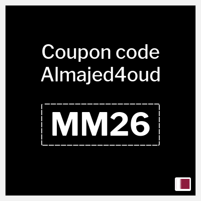 Coupon for Almajed4oud (MM26) 29.1 Qatari Riyal Discount
