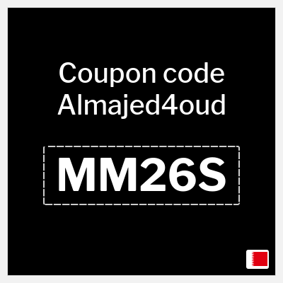 Coupon for Almajed4oud (MM26S) 3 Bahraini Dinar Discount