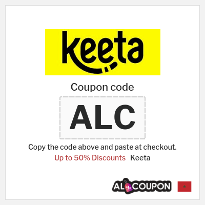 Coupon discount code for Keeta 50% New Users Vouchers
