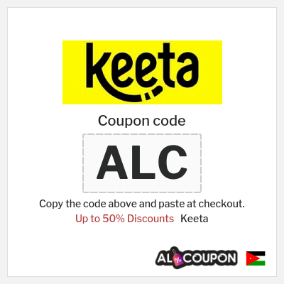 Coupon discount code for Keeta 50% New Users Vouchers