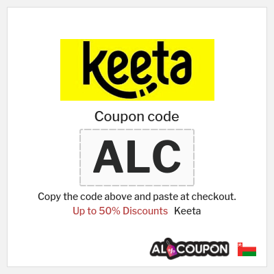 Coupon discount code for Keeta 50% New Users Vouchers