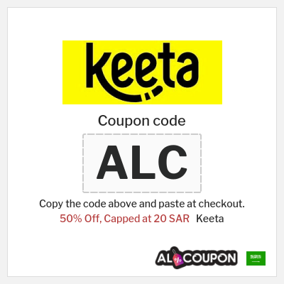 Keeta Coupon (ALC) Keeta Promo Code 2026