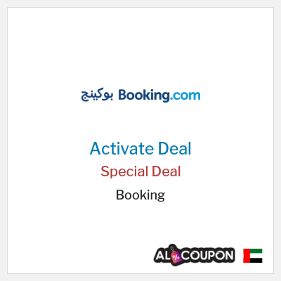 Booking Special Deal Booking.com promo code UAE