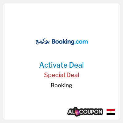 Booking Special Deal Booking.com promo code Egypt