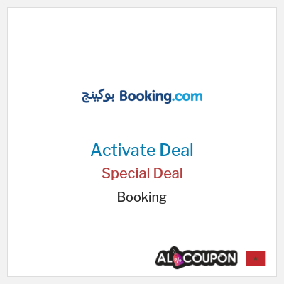 Booking Special Deal Booking.com promo code Morocco