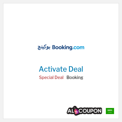 Booking Special Deal Booking.com promo code KSA