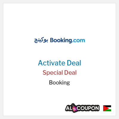 Booking Special Deal Booking.com promo code Jordan