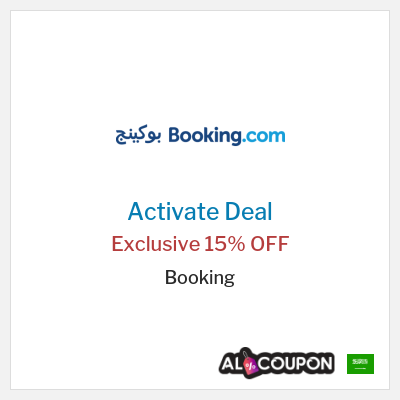 Special Deal for Booking Exclusive 15% OFF
