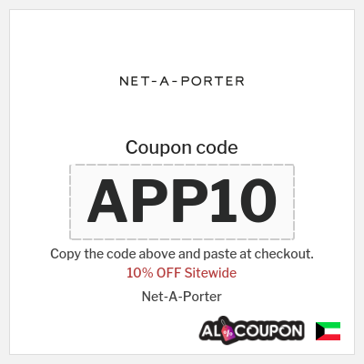 Coupon for Net-A-Porter (APP10) 10% OFF Sitewide