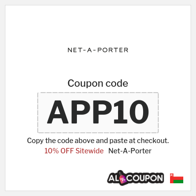 Coupon for Net-A-Porter (APP10) 10% OFF Sitewide