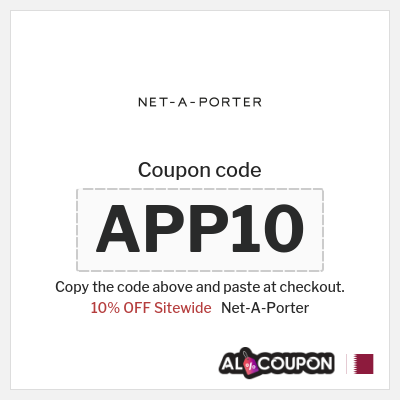 Coupon for Net-A-Porter (APP10) 10% OFF Sitewide