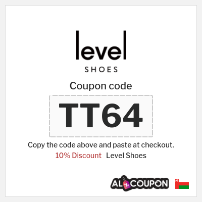 Level Shoes Coupon (AA49) Level Shoes discount code Oman