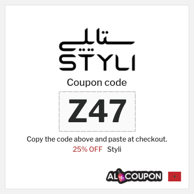 Styli Coupon (JM) Styli promo Morocco