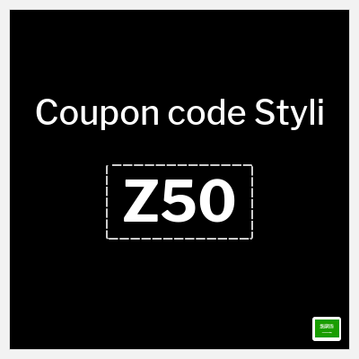Styli Coupon (Z50) Styli promo KSA