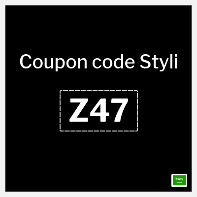 Styli Coupon (Z47) Styli promo KSA