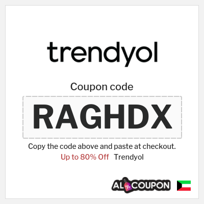 Coupon for Trendyol (RAGHDX) Up to 80% Off