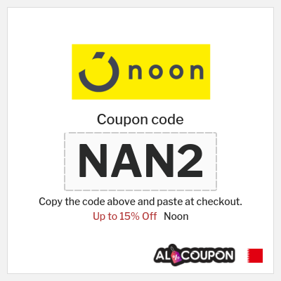 Coupon for Noon (ALC58) Up to 15% Off