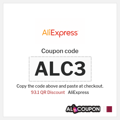 Coupon for AliExpress (ALC3) 93.1 QR Discount