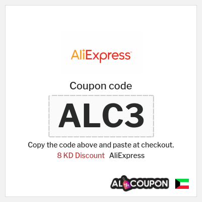 Coupon for AliExpress (ALC3) 8 KD Discount