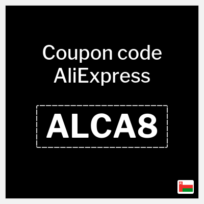 Coupon for AliExpress (ALCA8) Up to 50%